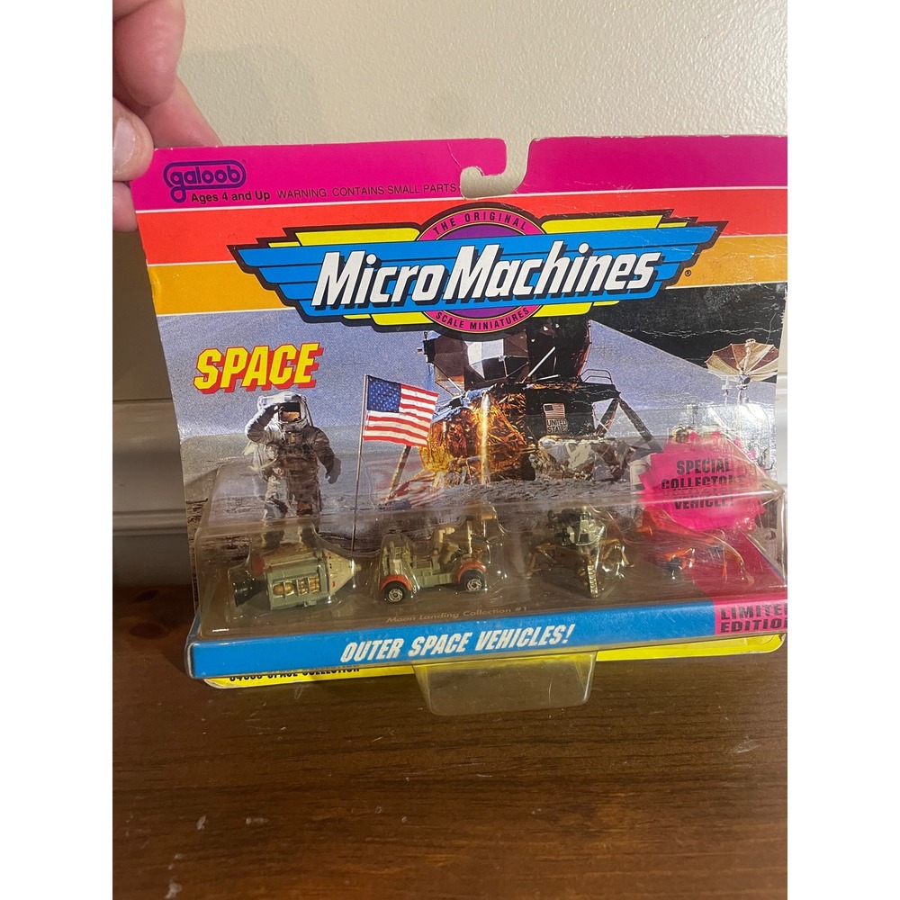 Galoob Micro Machines Space Moon Landing Collection Limited Edition Vintage NOS